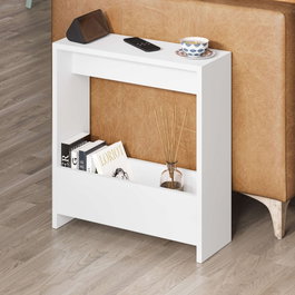 Hanah Home Simpi Mesa auxiliar Blanca